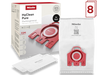 Miele XL Pack of 8 FJM HyClean Pure Vacuum Cleaner Bags