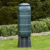 Mini Rainsaver 100 litre Water Butt Kit with Lid, Tap, Stand and Rain Diverter Kit Green