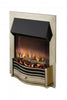 Dimplex Dumfries Antique Brass Inset Optiflame 3D Electric Fire