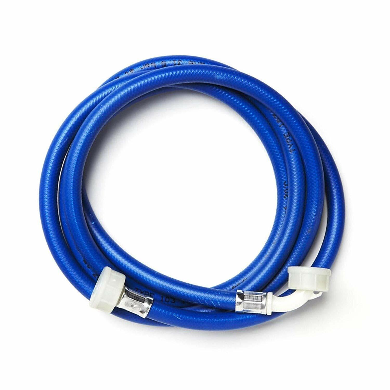 3.5M Blue Washing Machine Dishwasher Inlet Pipe Water Feed Fill Hose Extra Long