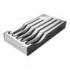 Global 5 Piece Knife Set with Stainless Steel Dock Includes G-2 G-5 G-9 GS-35 and GS-11