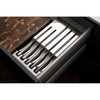 Global 5 Piece Knife Set with Stainless Steel Dock Includes G-2 G-5 G-9 GS-35 and GS-11
