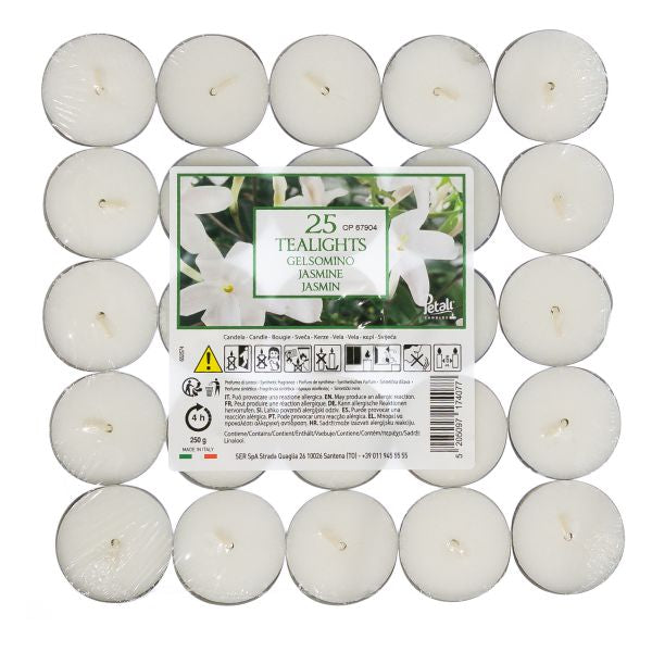 Prices Aladino Scented Tealights Pack of 25 - Jasmine