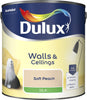 Dulux Silk Emulsion Paint For Walls And Ceilings - Soft Peach 2.5L Garden & Diy  Home Improvements  