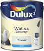 Dulux Matt Emulsion Paint For Walls And Ceilings - Timeless 2.5L Garden & Diy  Home Improvements  