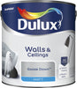 Dulux Matt Emulsion Paint For Walls And Ceilings - Goose Down 2.5L Garden & Diy  Home Improvements  