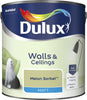 Dulux Matt Emulsion Paint For Walls And Ceilings - Melon Sorbet 2.5L Garden & Diy  Home Improvements