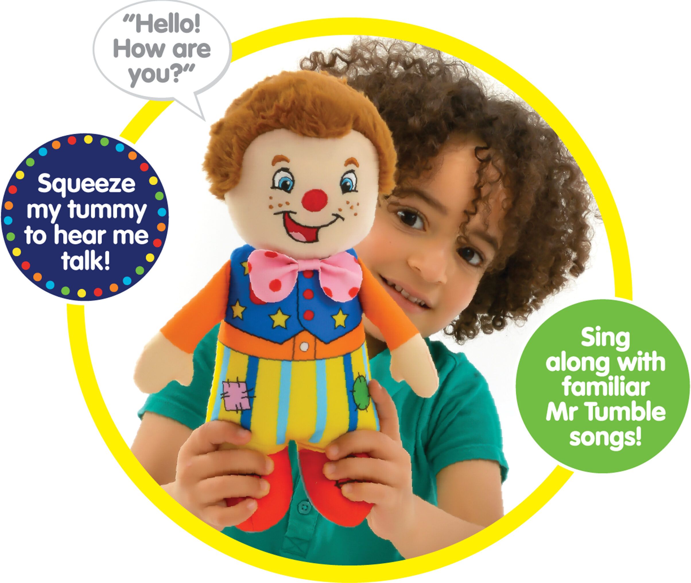 Mr Tumble Talk and Sing Soft Toy