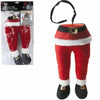 Bendy Santa Legs Christmas Tree Decoration - Medium 35cm