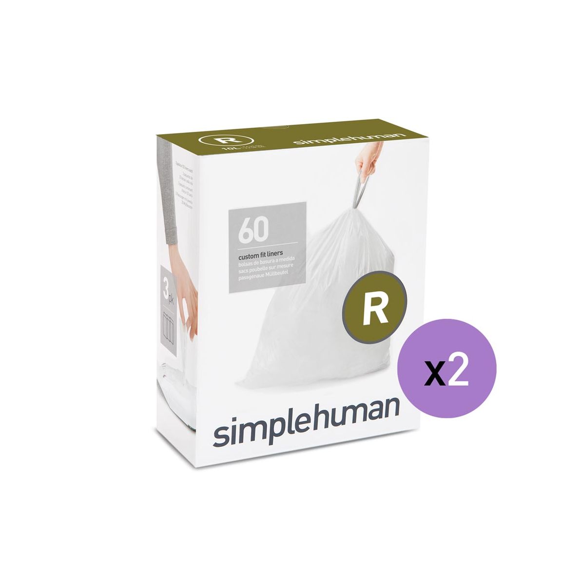 Simplehuman-Code-R-Pack-of-20-Custom-Fit-Bin-Liners