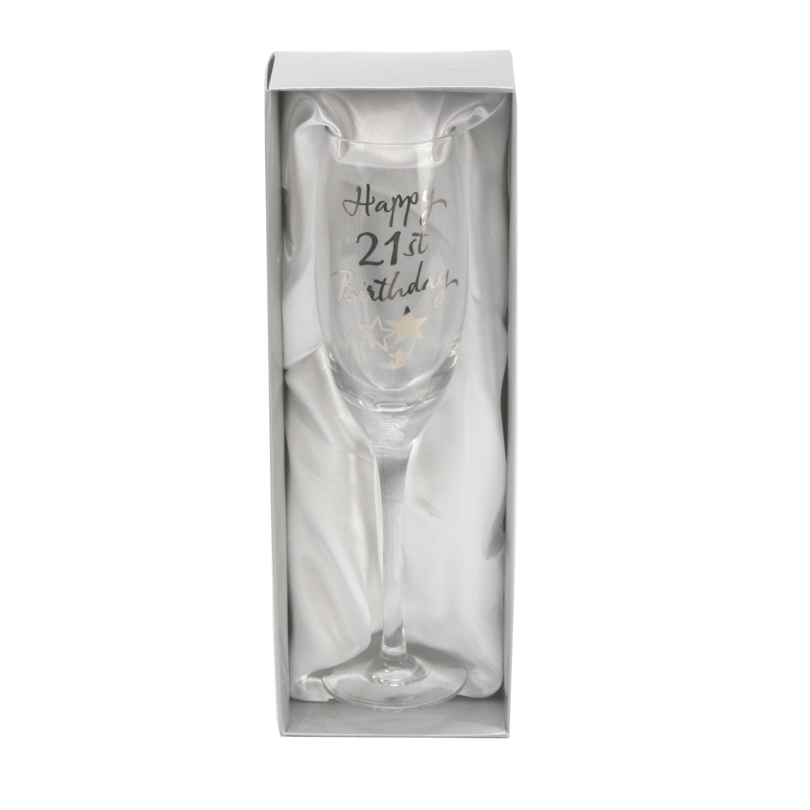 21St Birthday Stars Champagne Flute Glass Gift Gifts Toys & Games
