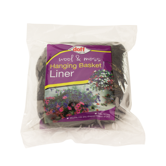 Doff-Wool-&-Moss-Hanging-Basket-Liner