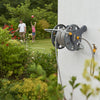 Hozelock 60M 2 In 1 Hose Reel Without Garden & Diy Gardening Accessories