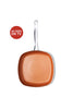 Gotham Steel Square Shallow Pan 25Cm