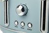 Haden Highclere Poole Blue 4 Slice Toaster Kitchen & Home Small Appliances