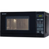 Sharp R272KM Black Solo 800W Microwave Oven with 20L Capacity