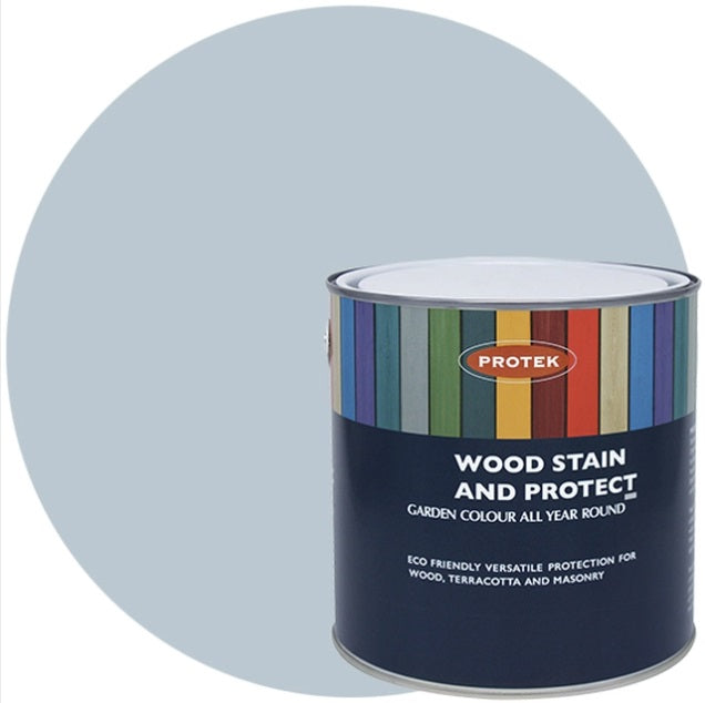 Protek Wood Stain & Protect 2.5L Sky Grey Blue