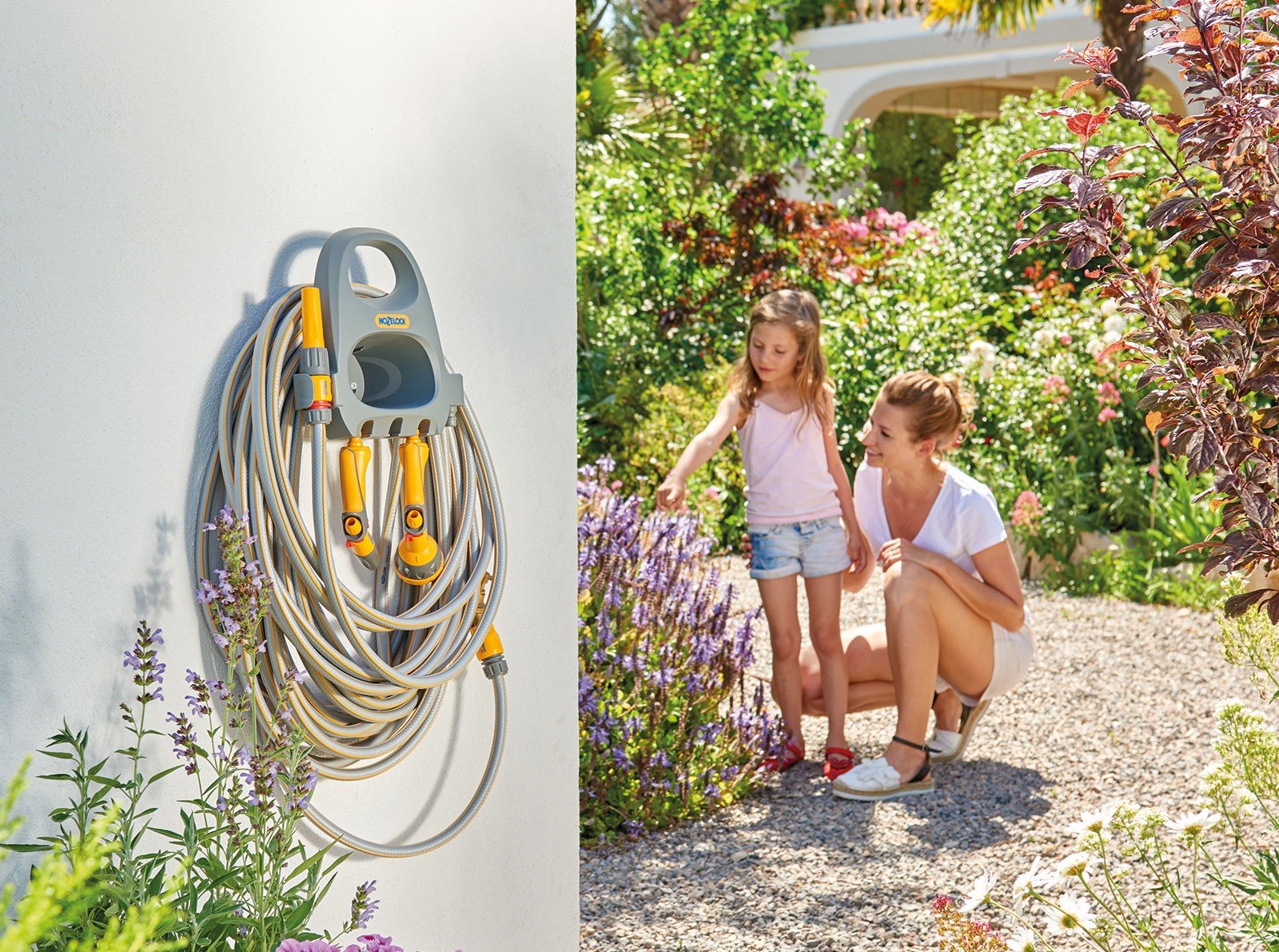 Hozelock Hose Hanger Starter Set Garden & Diy Gardening Accessories