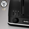 Breville New York Collection 4 Slice Toaster Matt Black